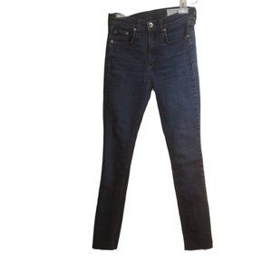 Rag & Bone High-Rise Skinny Leg Jeans Size 26